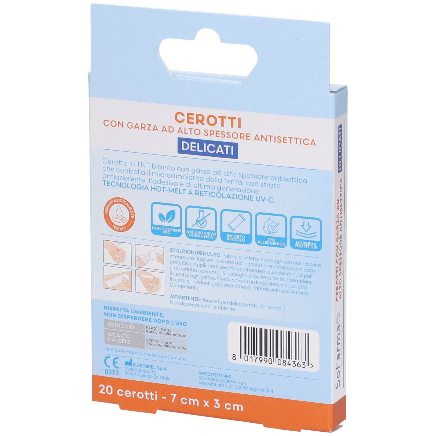 Sofarmapiu' Cerotto Delicato 7X3 Cm