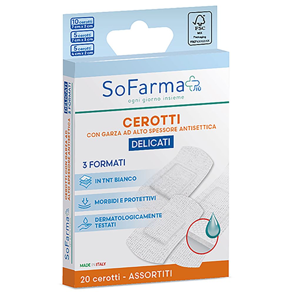 Sofarmapiu' Cerotto Delicato Assortiti