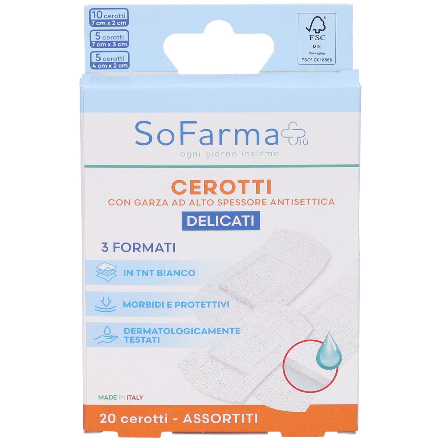 Sofarmapiu' Cerotto Delicato Assortiti