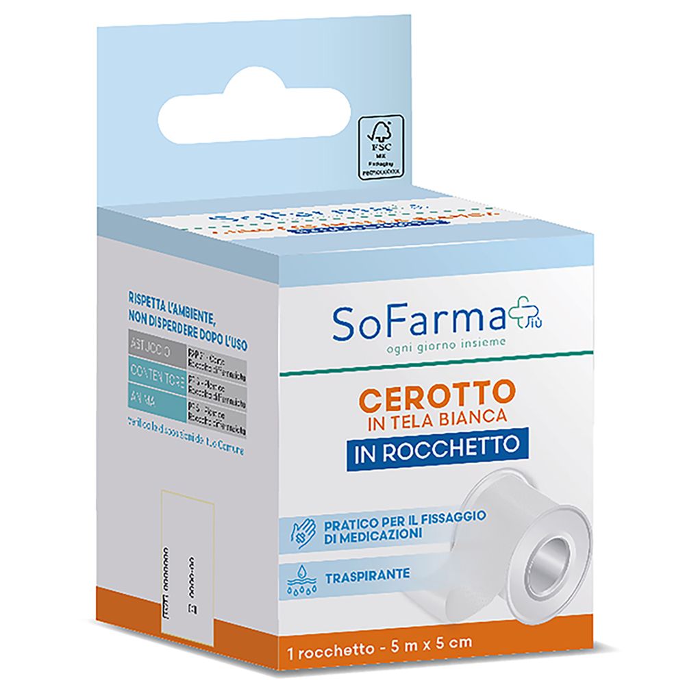 Sofarmapiu' Rocchetto Tela M 5X5 Cm