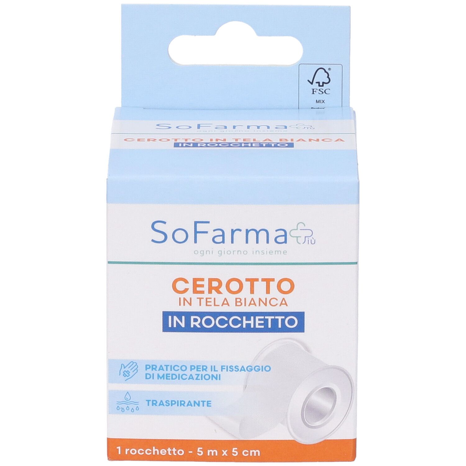 Sofarmapiu' Rocchetto Tela M 5X5 Cm