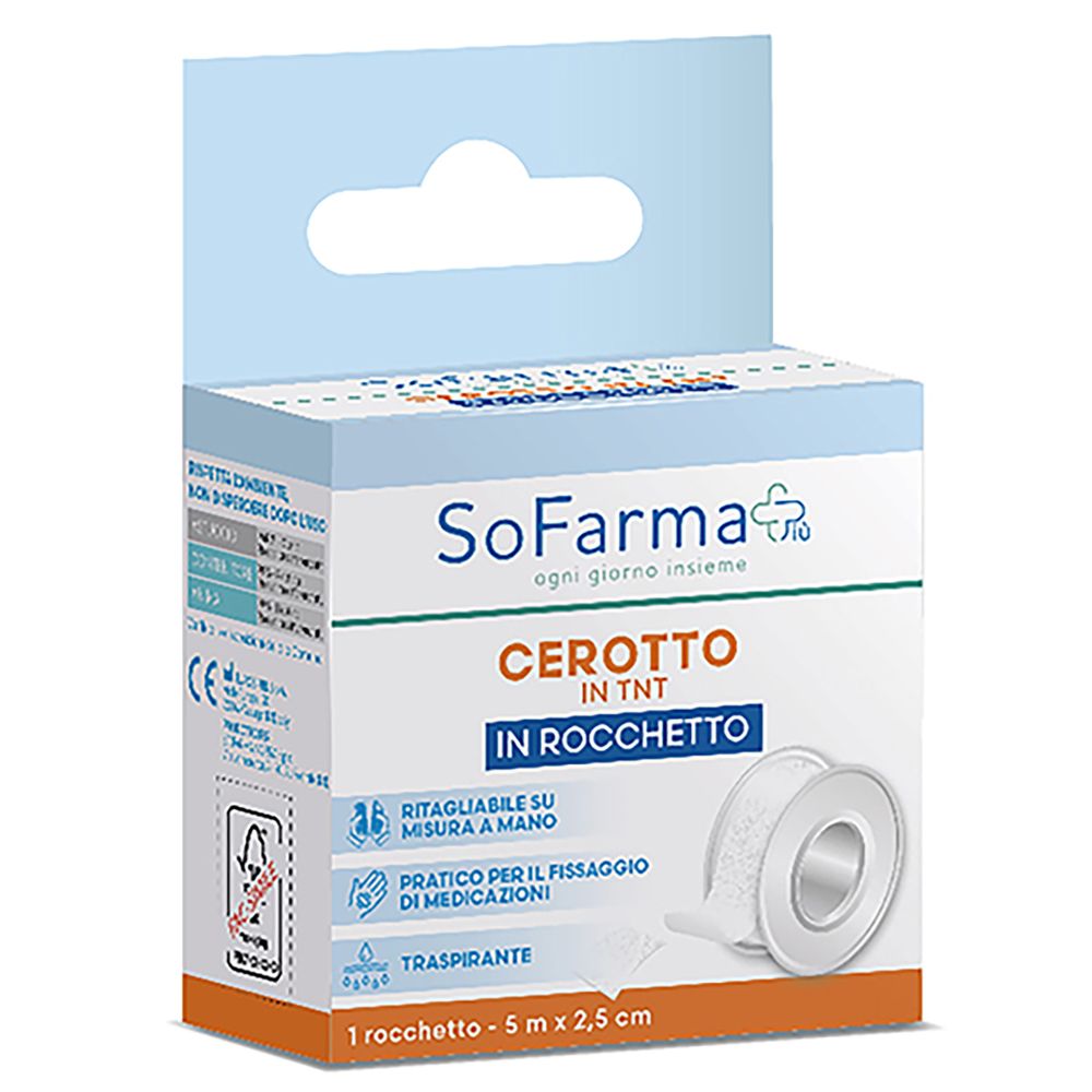 Sofarmapiu' Rocchetto Tessuto Non Tessuto M 5X2,5 Cm