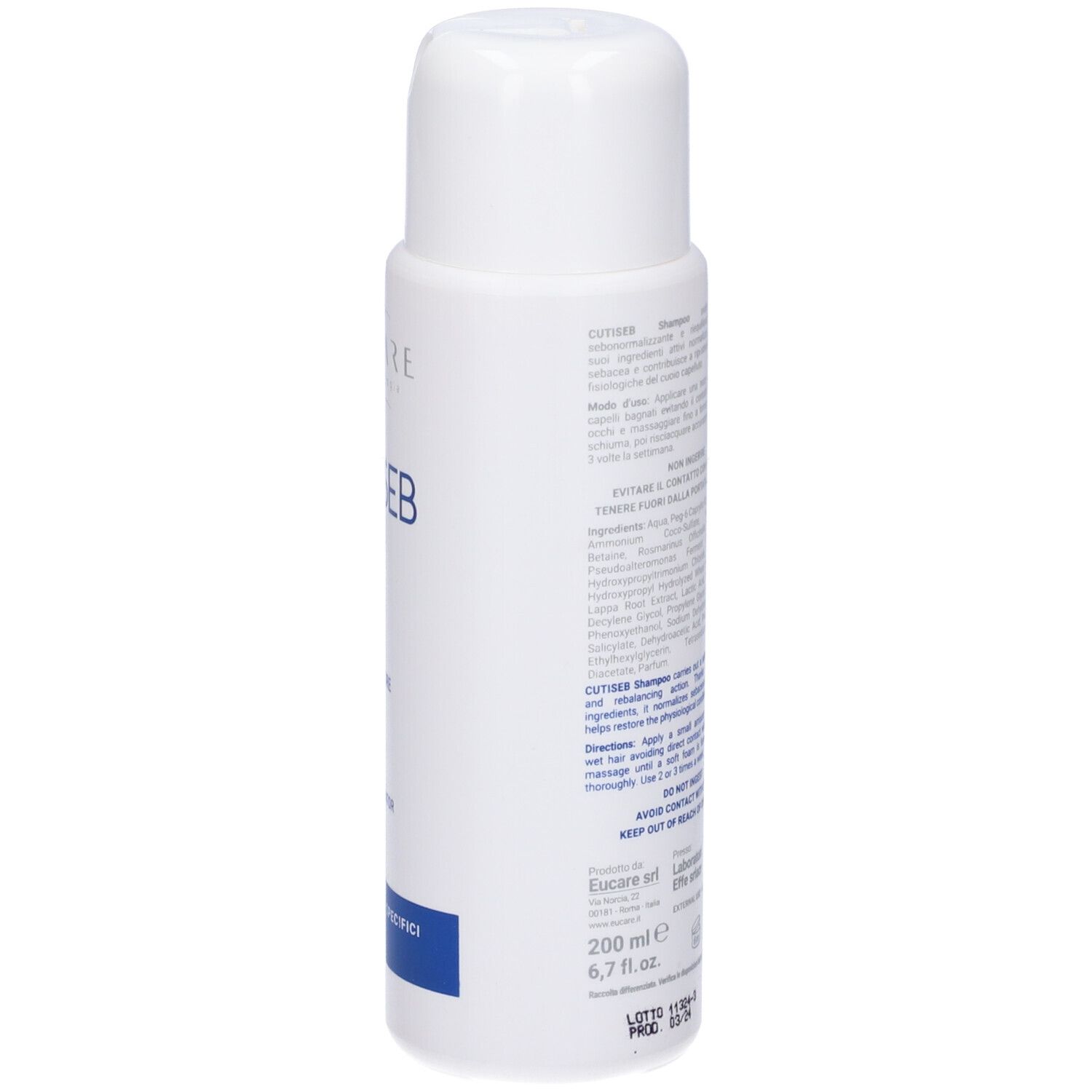 Cutiseb Shampoo 200 Ml