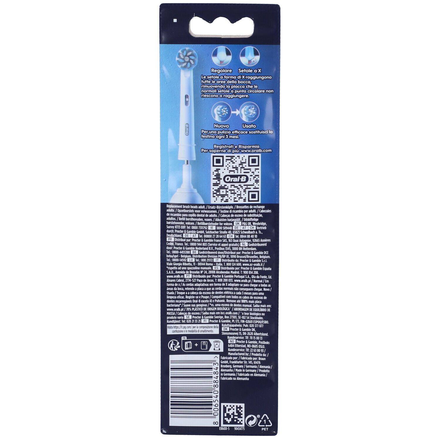 Oral-B Pro Sensitive Clean Testine