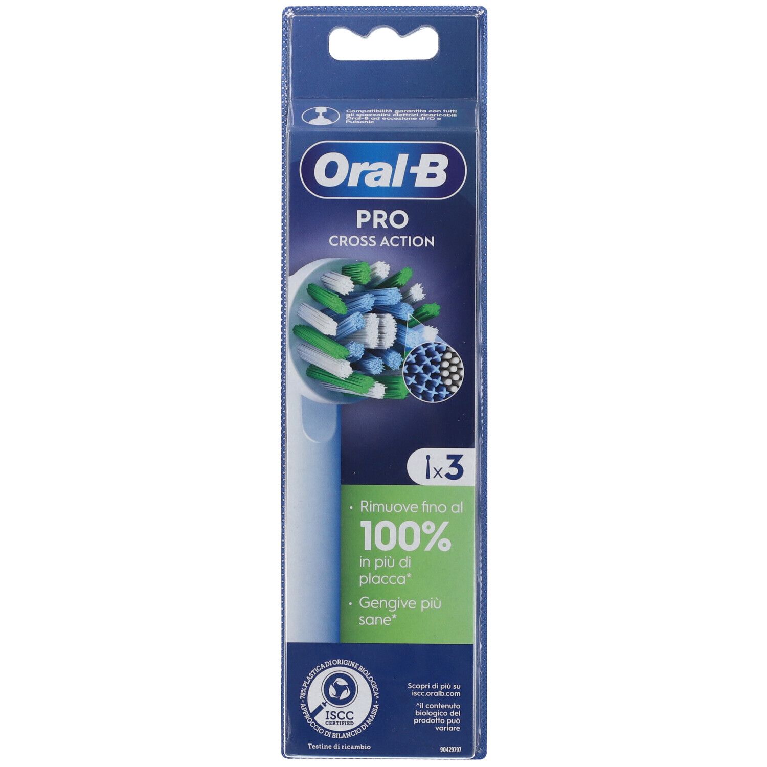 Oral-B Pro Cross Action Testine Ricambio