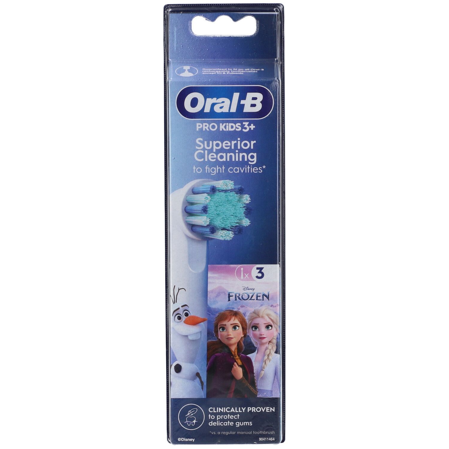 Oral-B Kids Testine per Spazzolino Elettrico Frozen 3pz