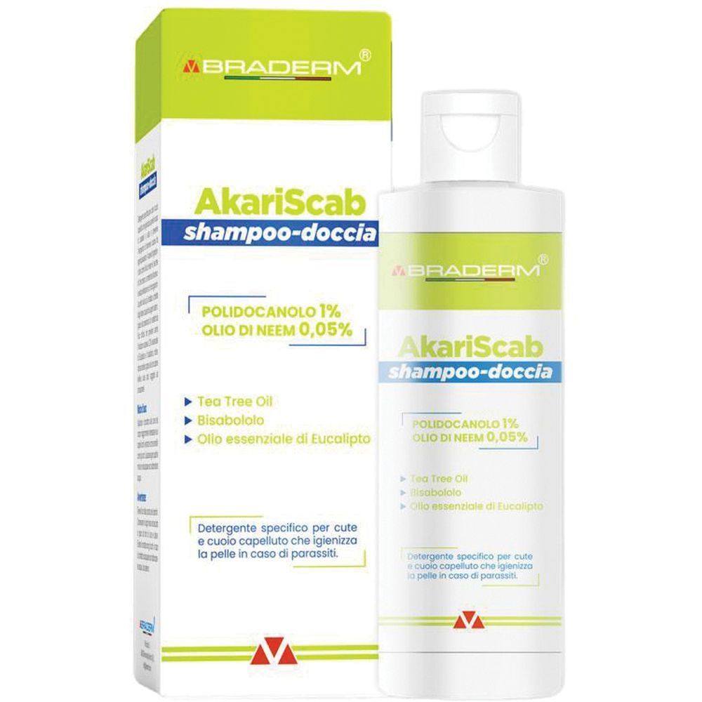 Akariscab Shampoo Doccia 150 Ml Braderm