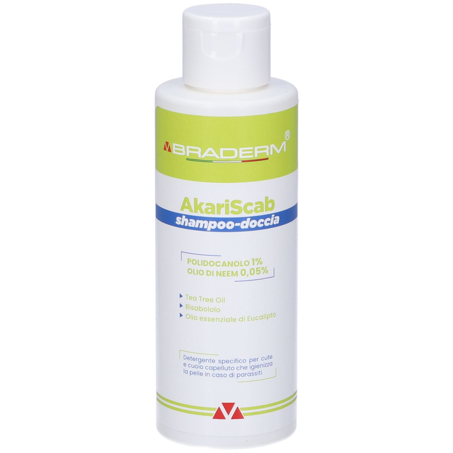 Akariscab Shampoo Doccia 150 Ml Braderm