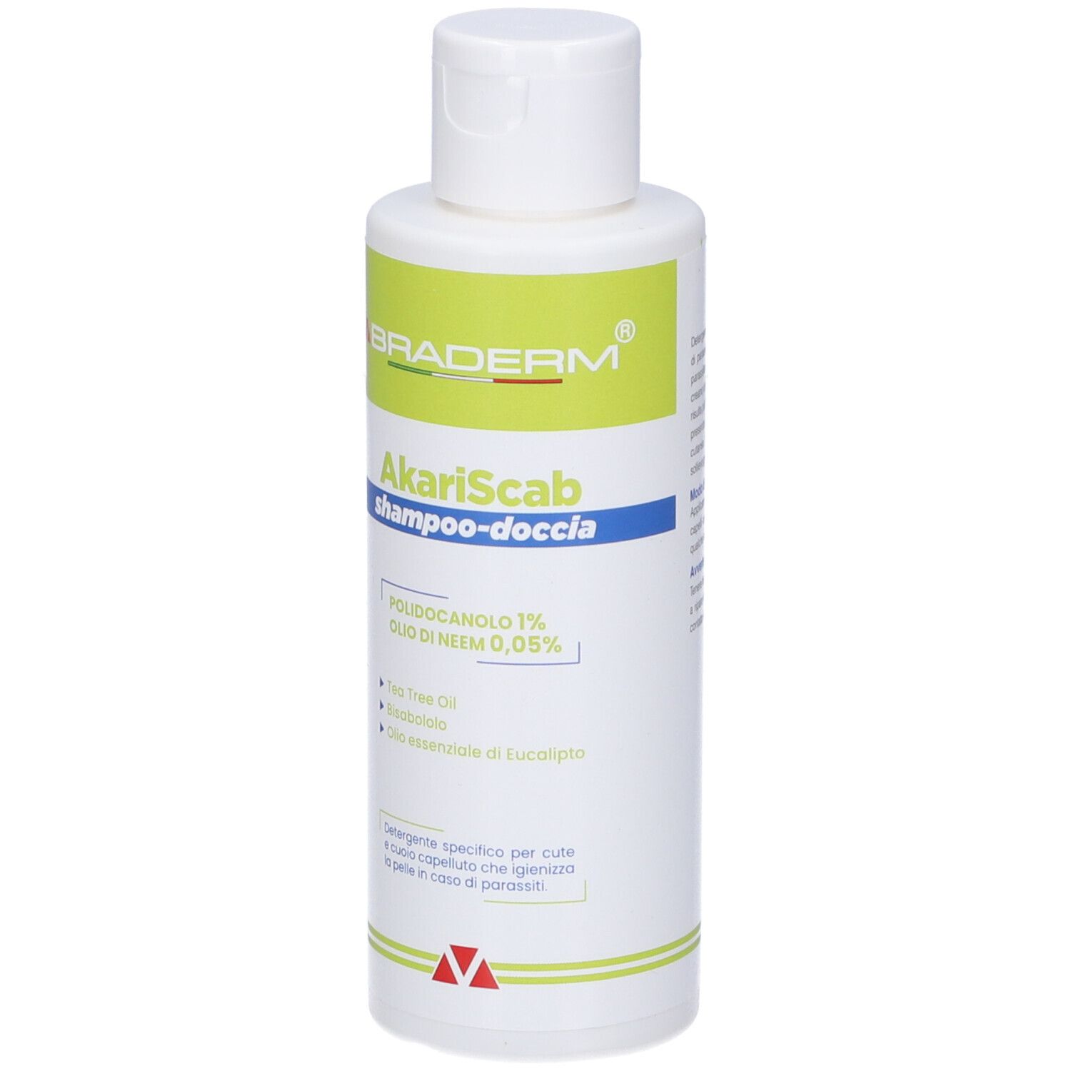 Akariscab Shampoo Doccia 150 Ml Braderm
