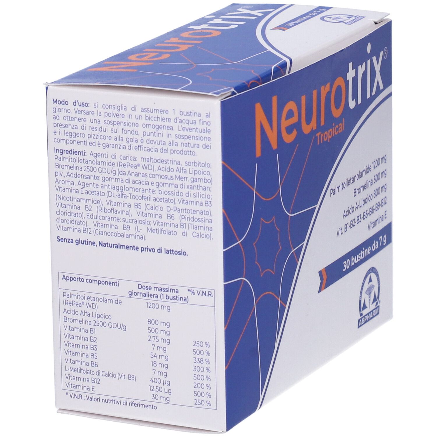 Neurotrix Tropical 30 Bustine Da 7 G