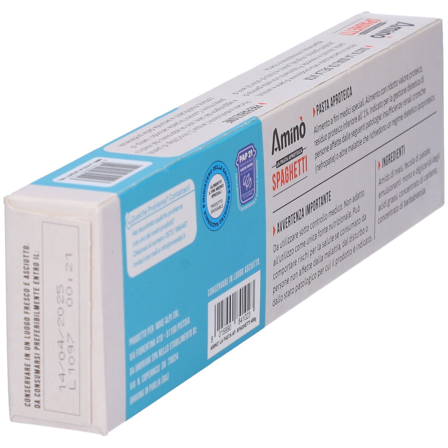 Amino La Pasta Aproteica Spaghetti 400 G