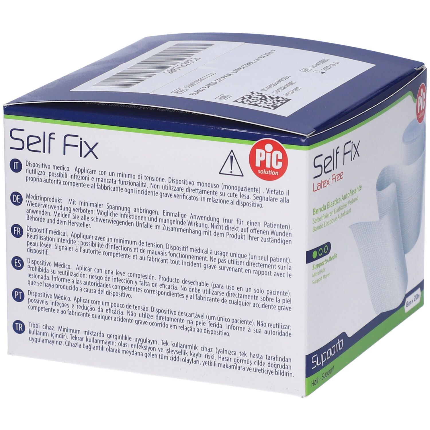 Benda Elastica Pic Selffix Senza Lattice M 20X8 Cm