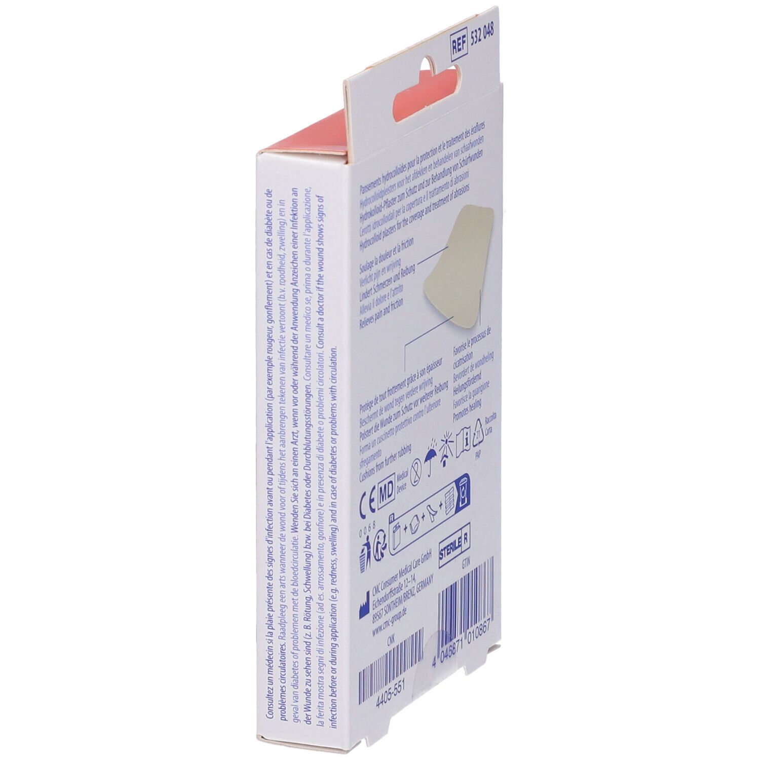 Hartmann DermaPlast® Cerotto per Abrasioni 45mm x 65mm