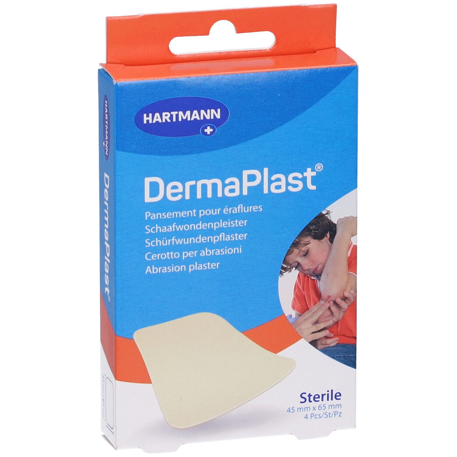Hartmann DermaPlast® Cerotto per Abrasioni 45mm x 65mm