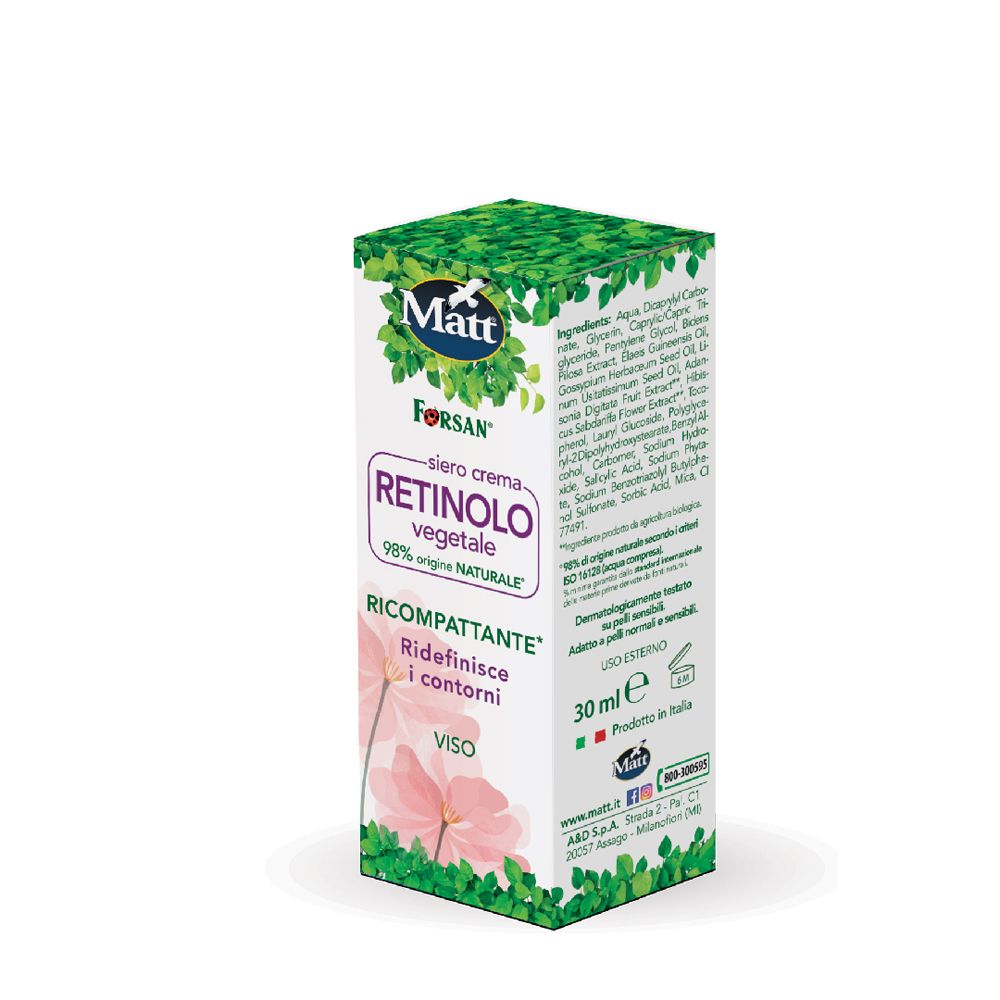 Matt Forsan Crema viso Aloe Acido Ialuronico, 24h.