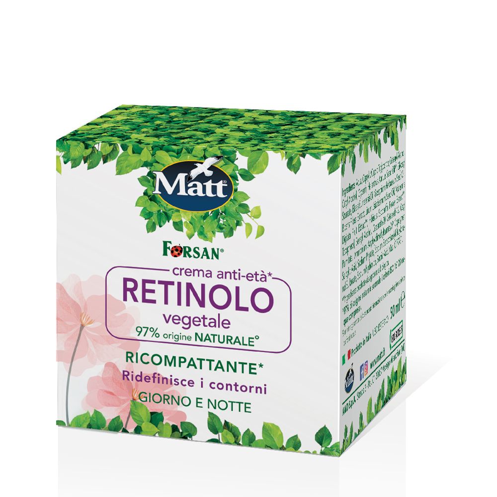 Matt Forsan Retinol Crema Anti-età, 50ml.