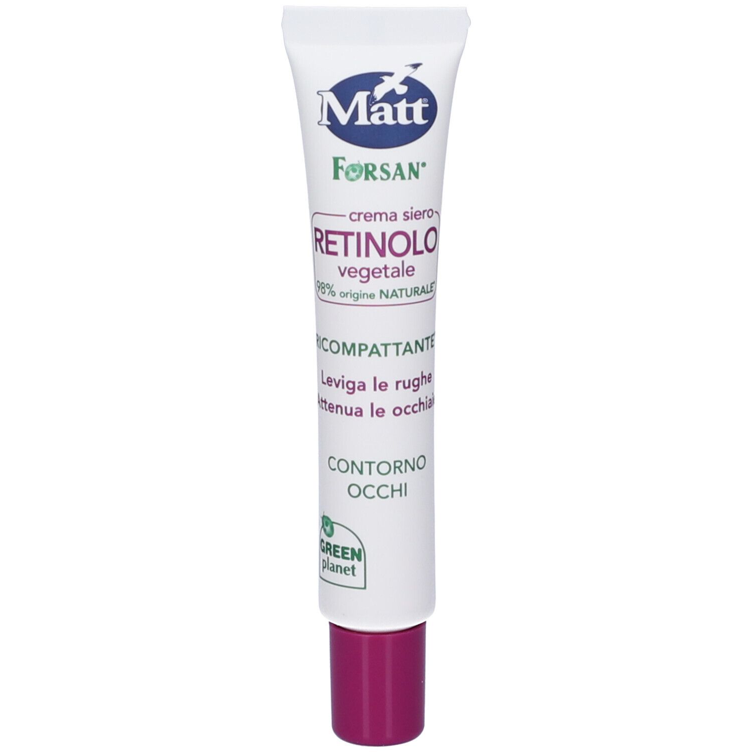 Matt Forsan Crema Contorno Occhi Retinolo Vegetale - Risparmia il 10% con il codice: aed0726