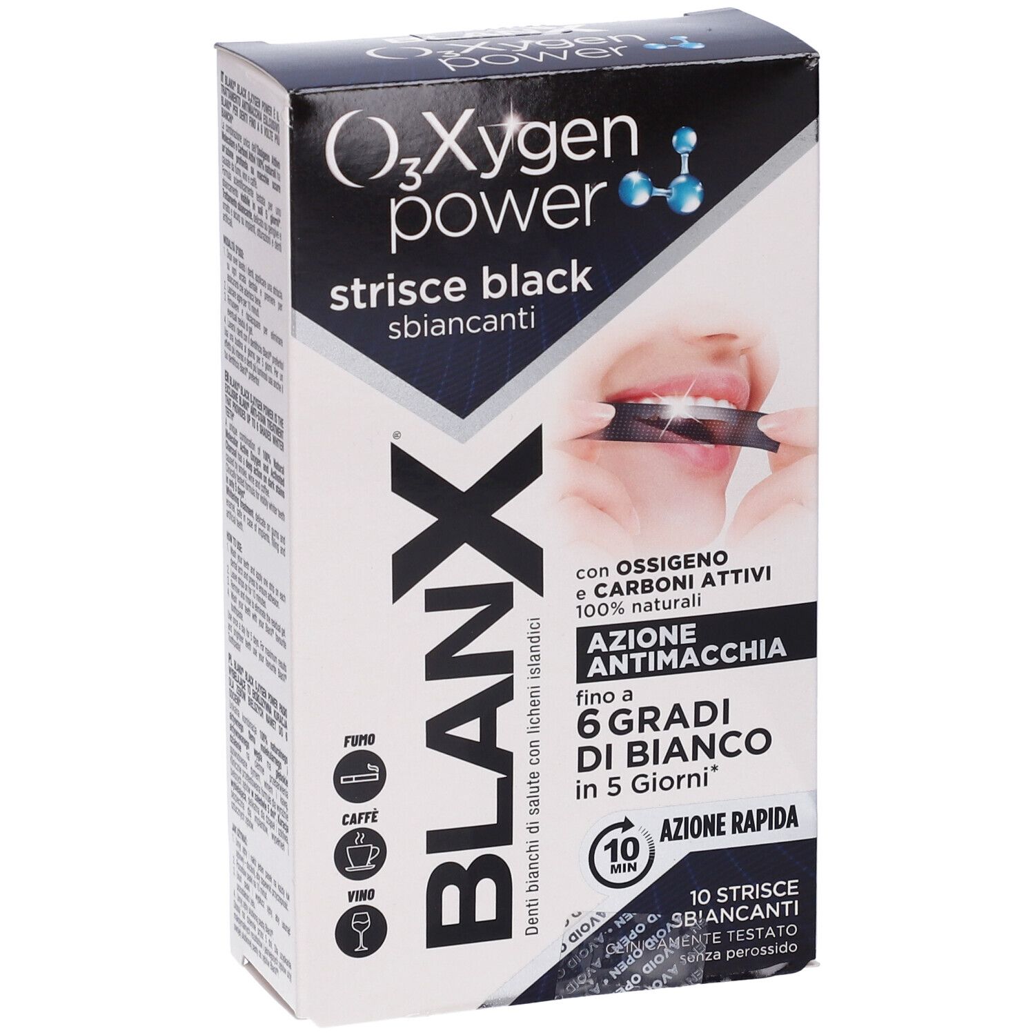 Blanx O3X Strisce Black 5 Pezzi