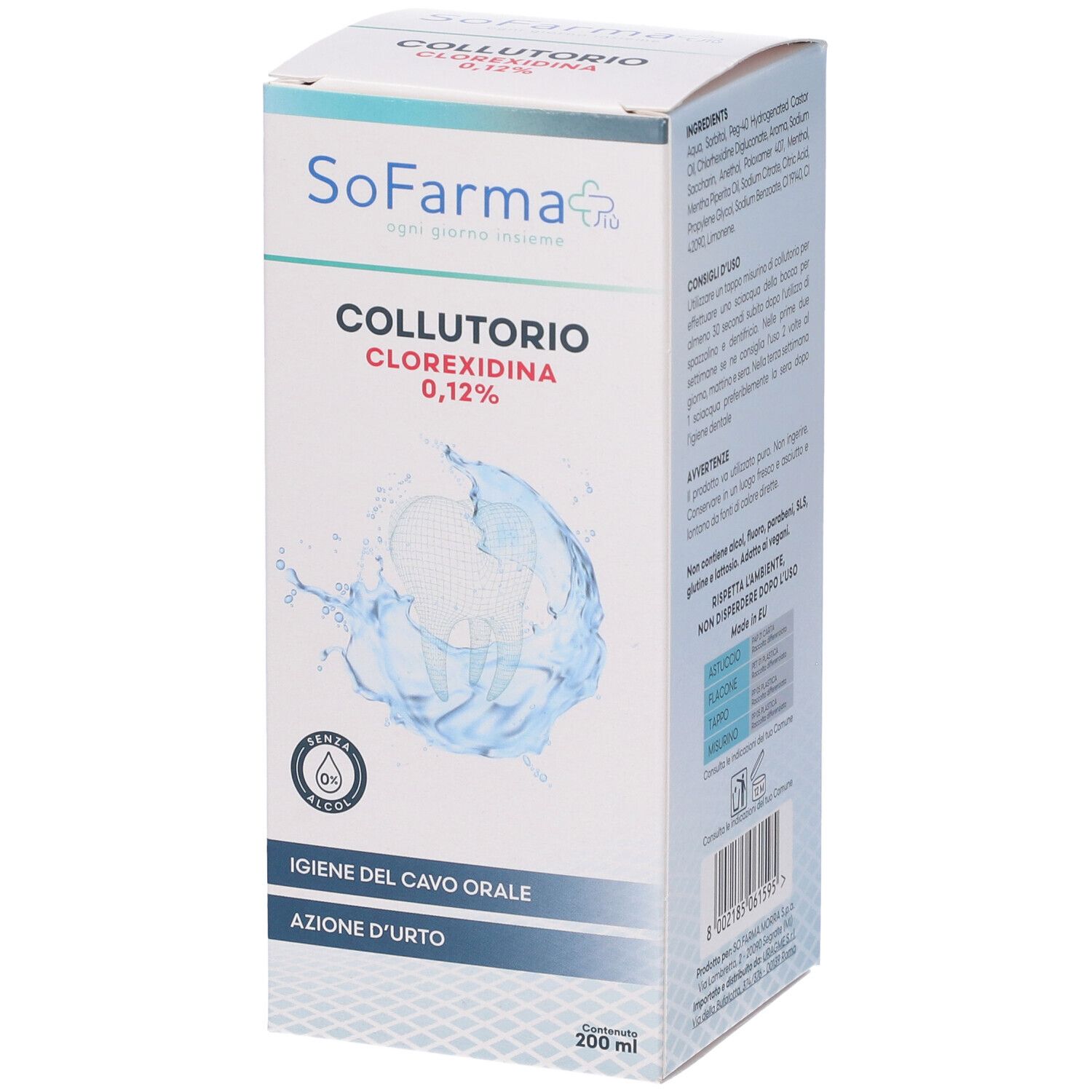 Sofarmapiu' Collutorio Clorex 012
