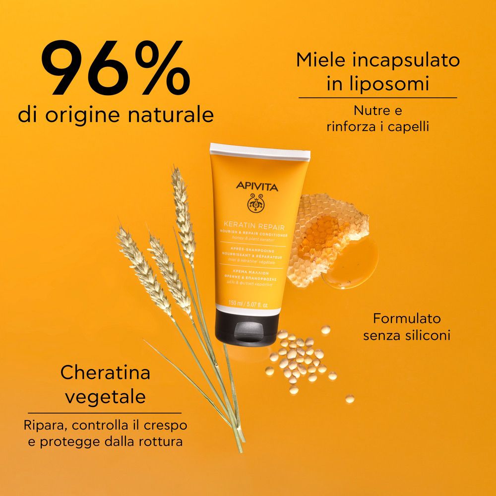 Apivita Keratin Repair Balsamo Nutriente Riparatore
