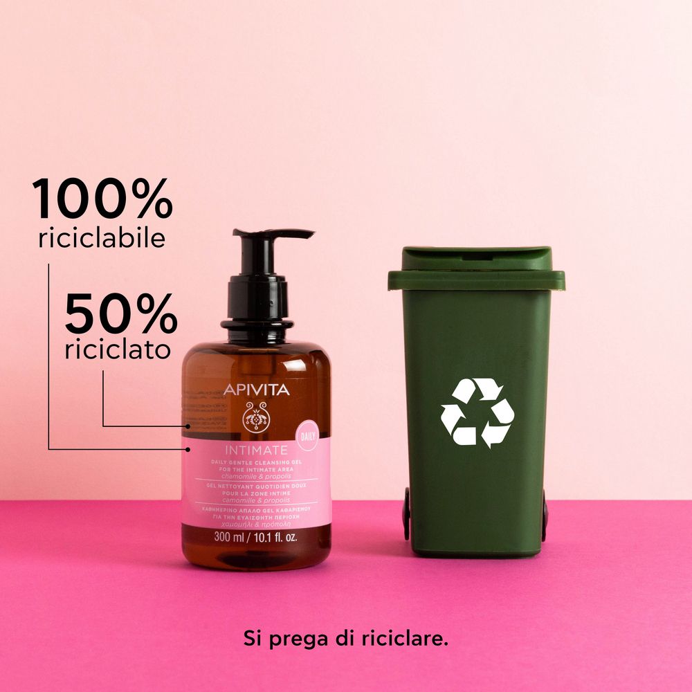 Apivita Intimate Daily Detergente Intimo Delicato Uso Quotidiano