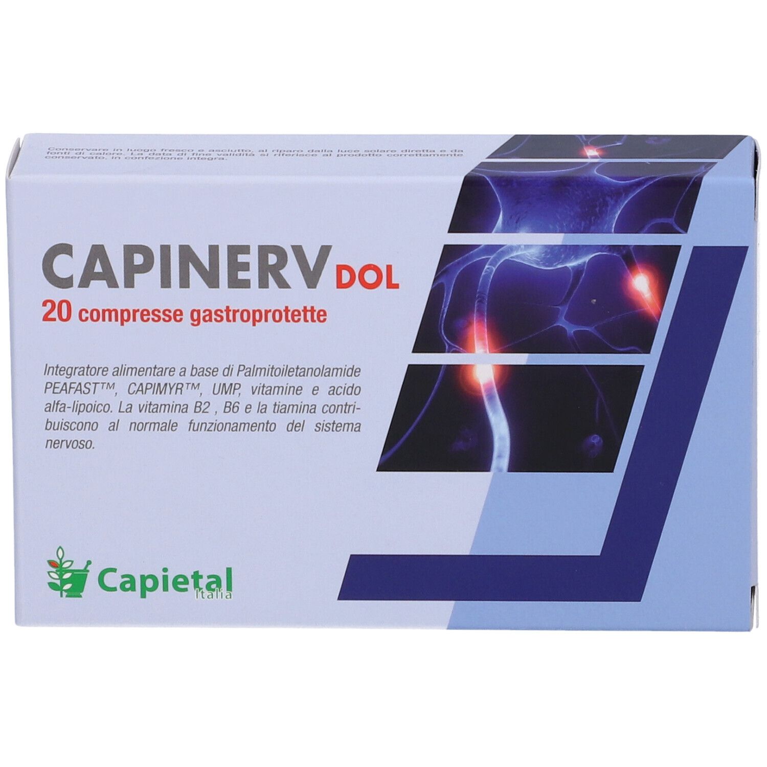 CAPINERV DOL 20CPR GASTROPROT