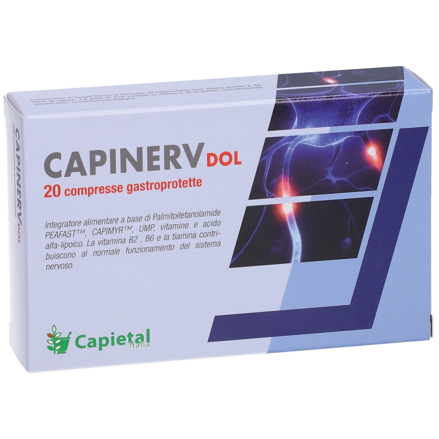 CAPINERV DOL 20CPR GASTROPROT