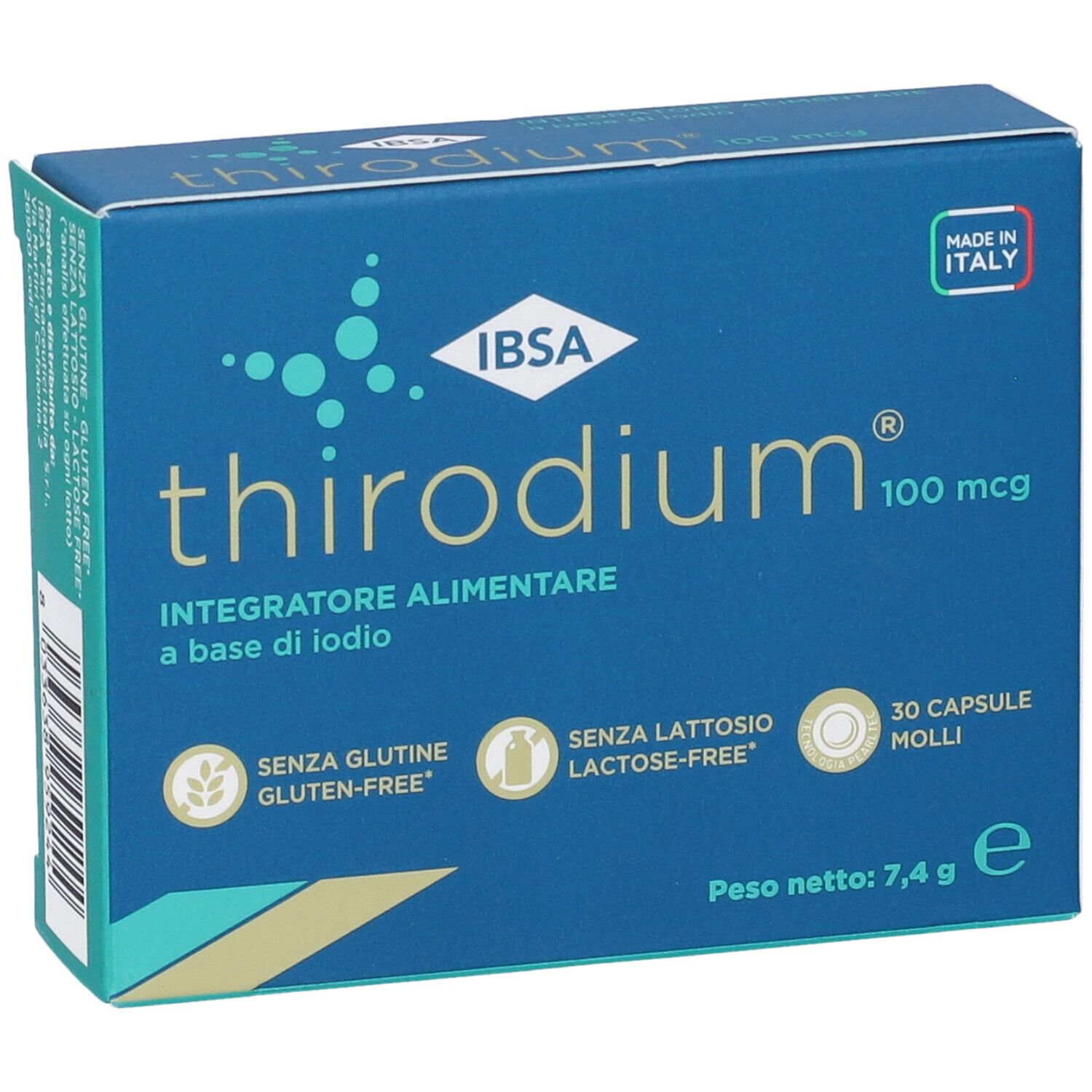 Thirodium 100Mcg 30 Capsule Molli