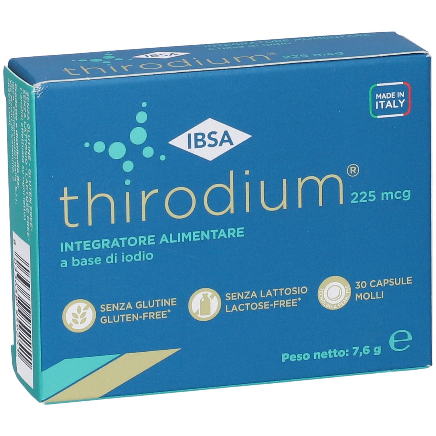 Thirodium 225Mcg 30 Capsule Molli