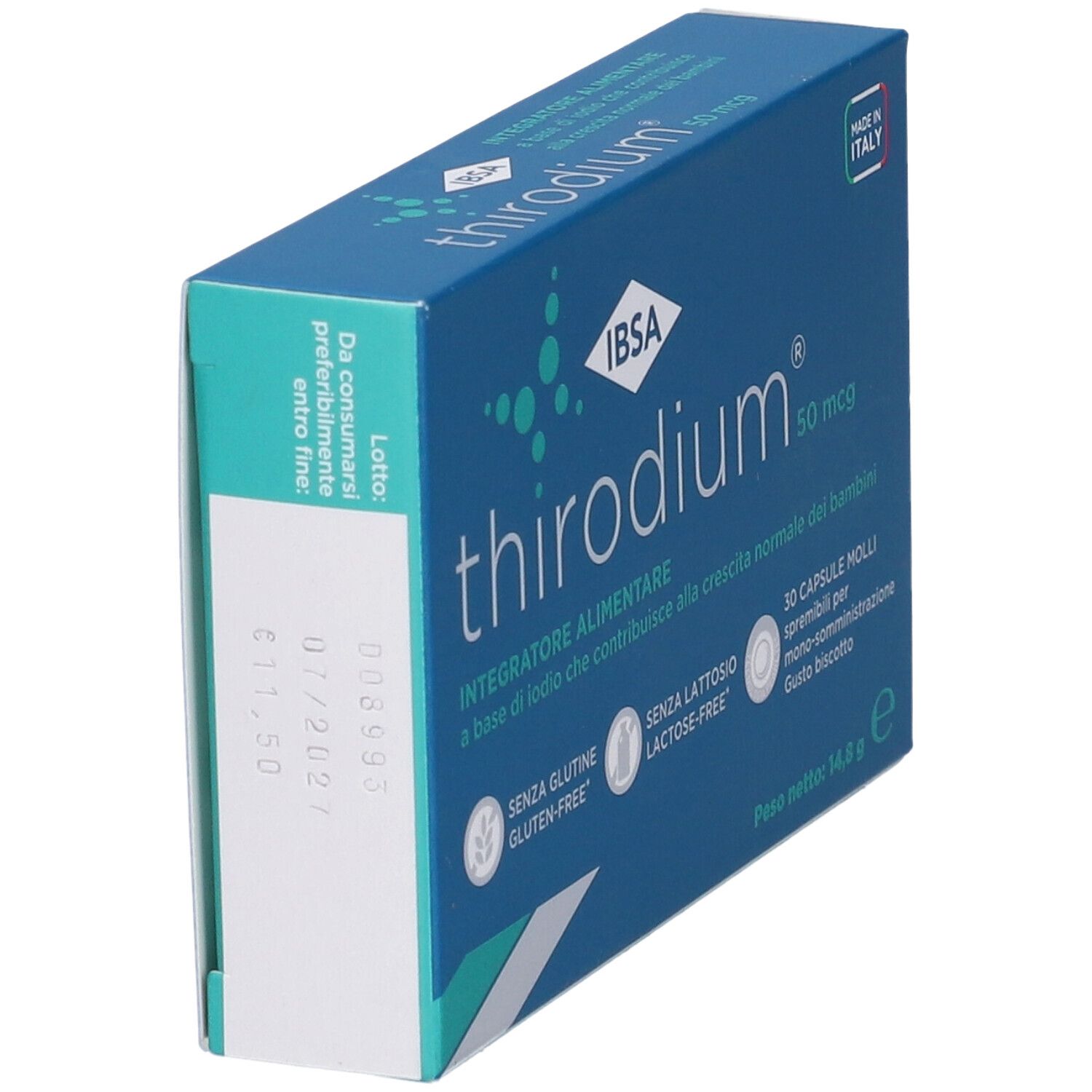 Thirodium 50Mcg 30 Capsule Molli Nuova Formulazione