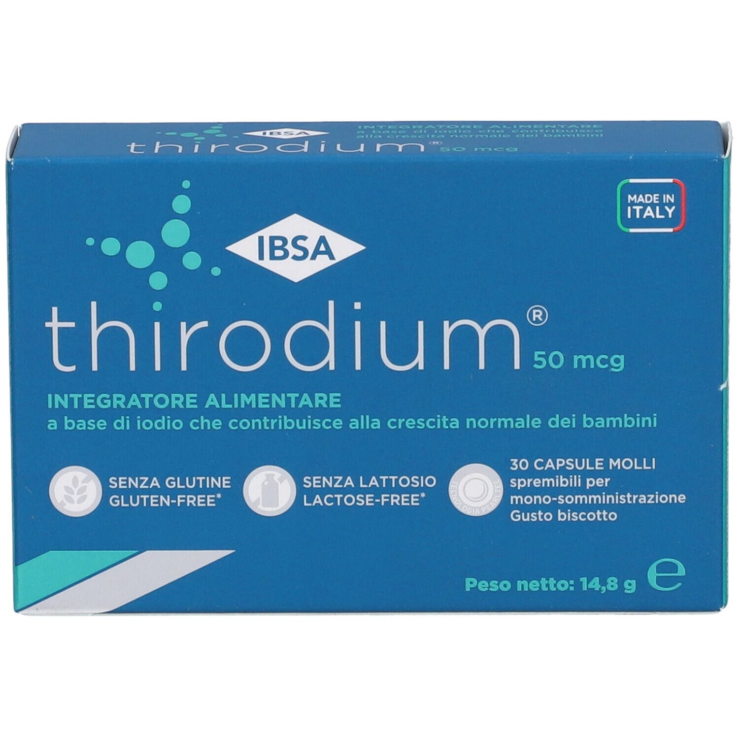 Thirodium 50Mcg 30 Capsule Molli Nuova Formulazione