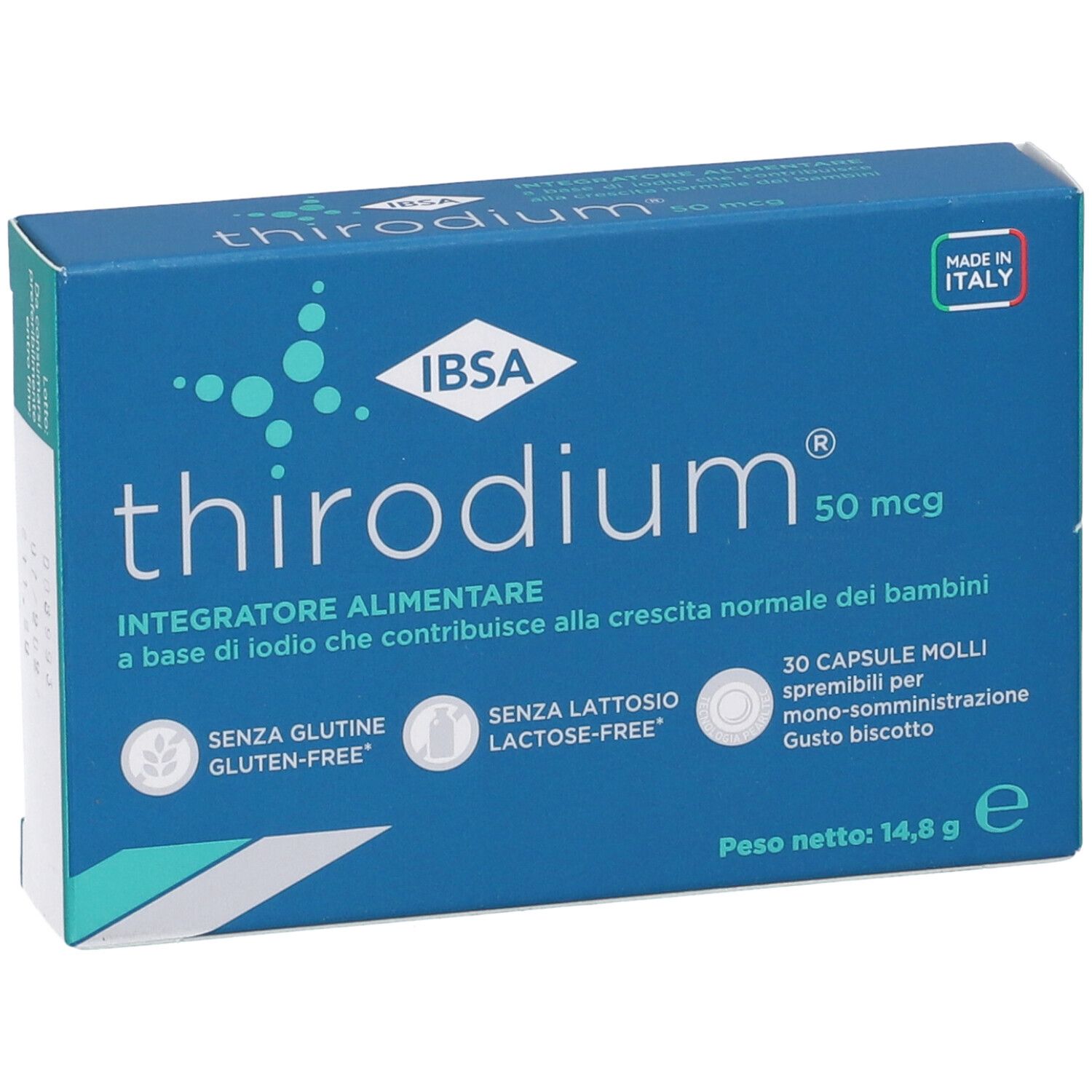 Thirodium 50Mcg 30 Capsule Molli Nuova Formulazione