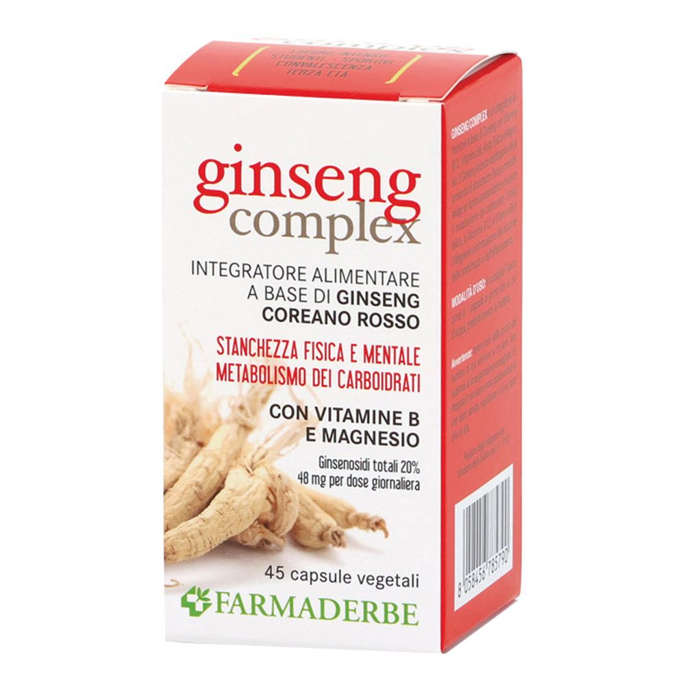 Ginseng Complex 45 Capsule Vegetali