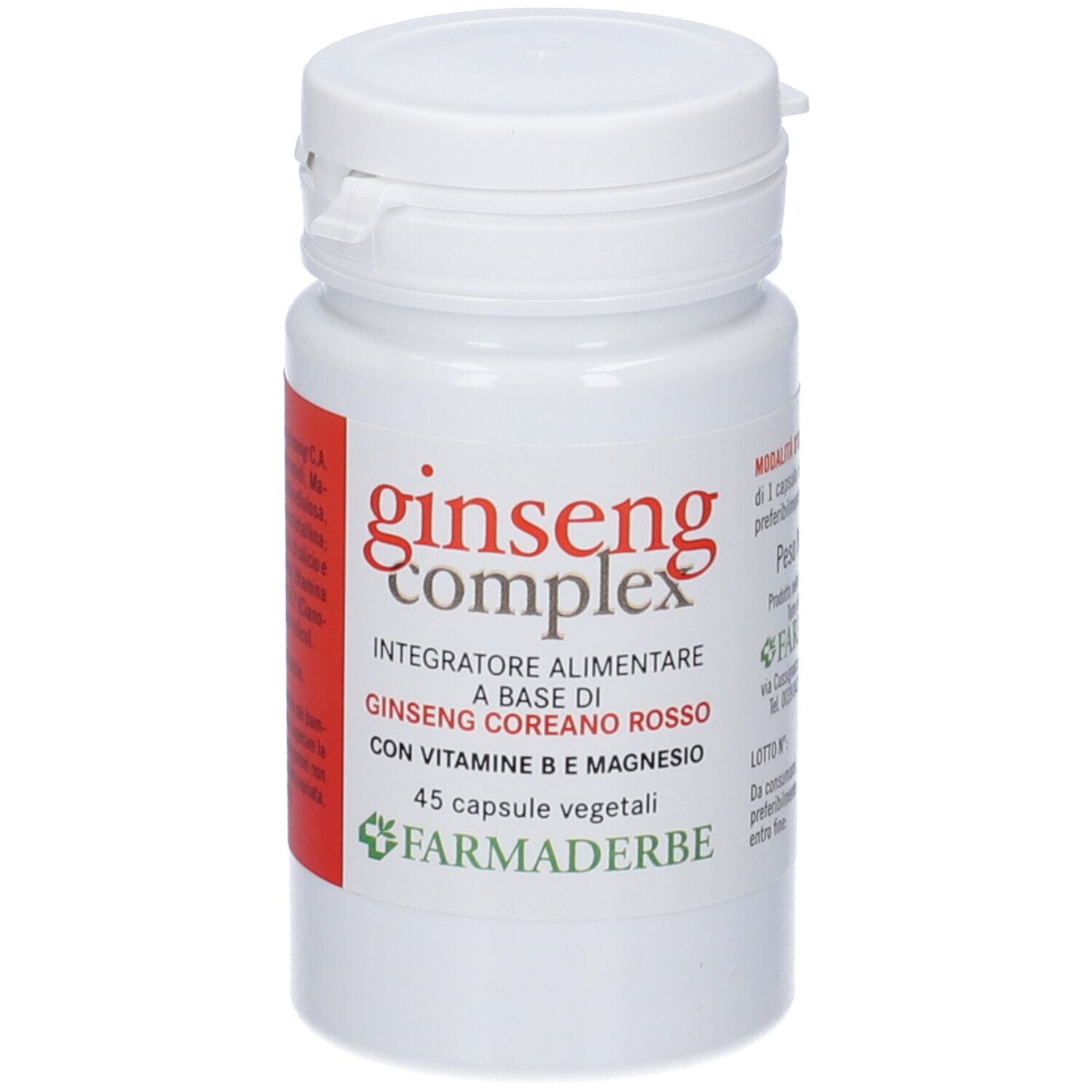 Ginseng Complex 45 Capsule Vegetali