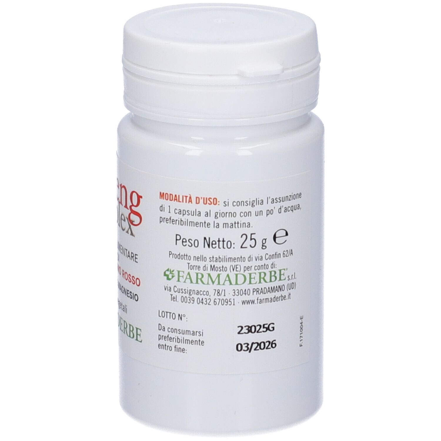 Ginseng Complex 45 Capsule Vegetali