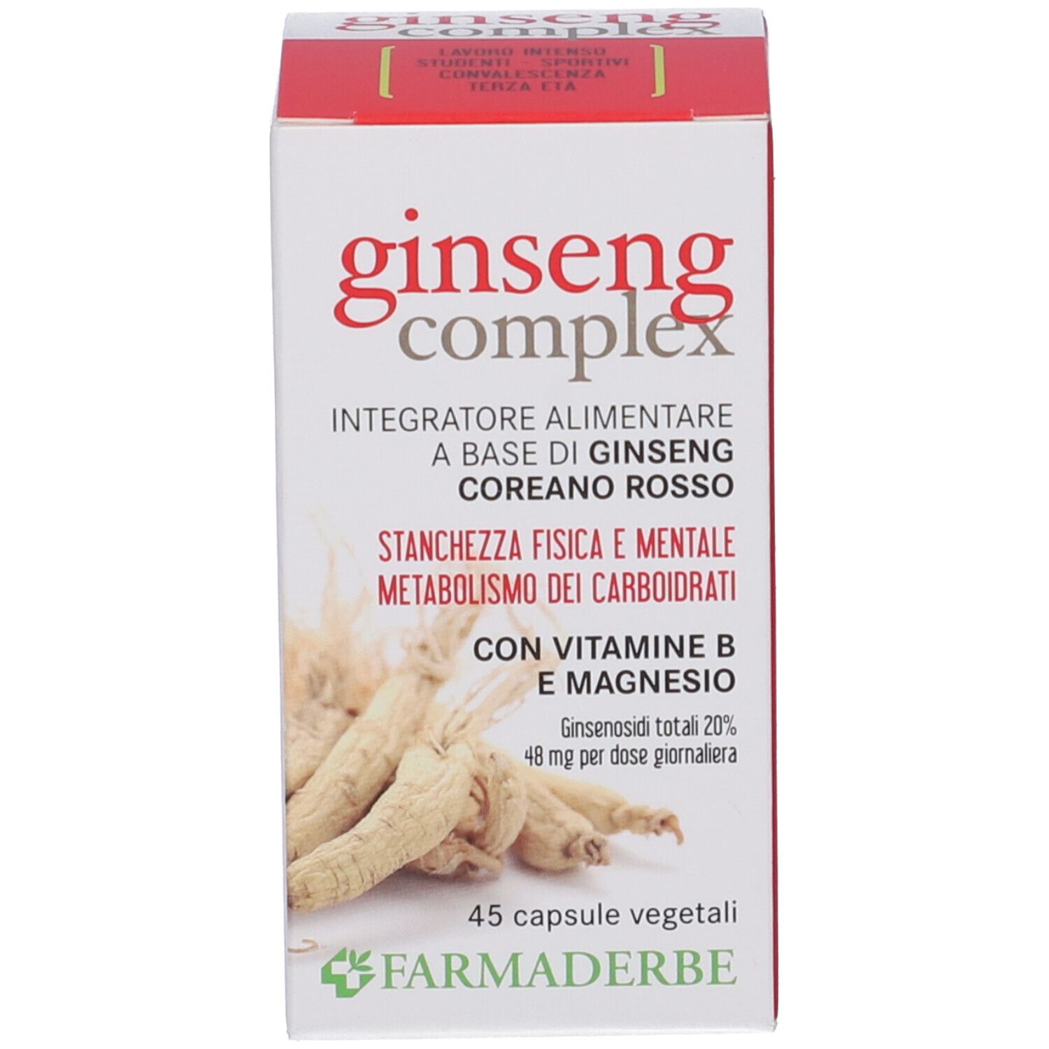 Ginseng Complex 45 Capsule Vegetali