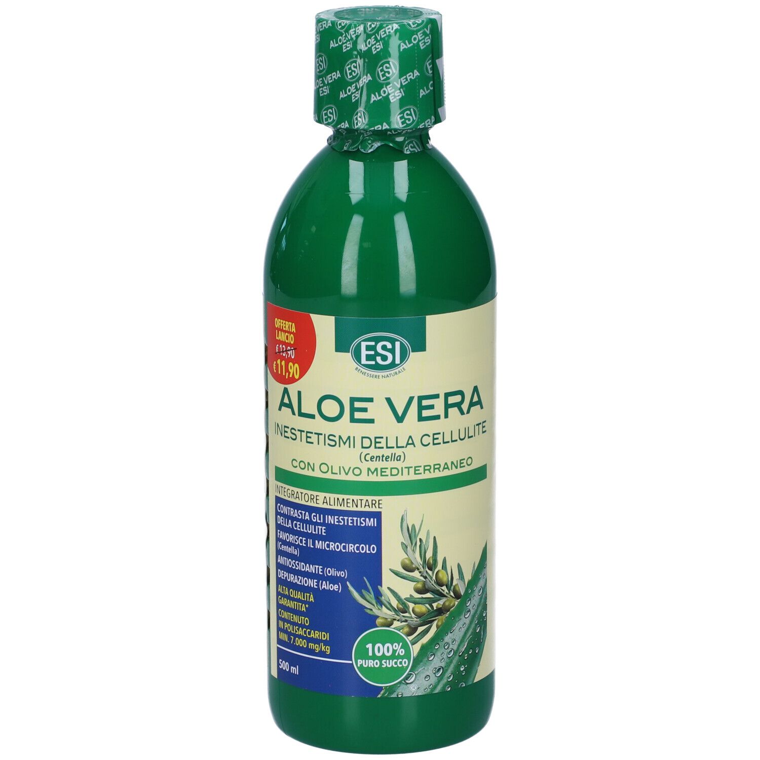 ESI Aloe Vera con Olivo Mediterraneo Soluzione Orale