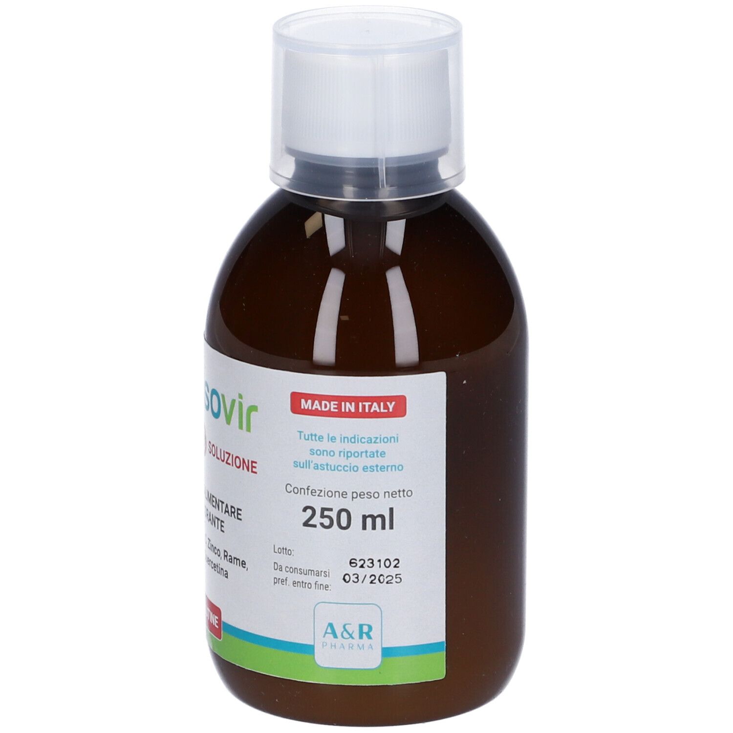 Herpasovir Kids Soluzione Rt 250 Ml