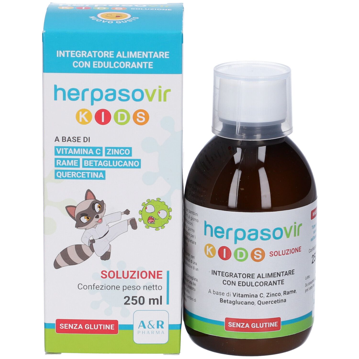 Herpasovir Kids Soluzione Rt 250 Ml