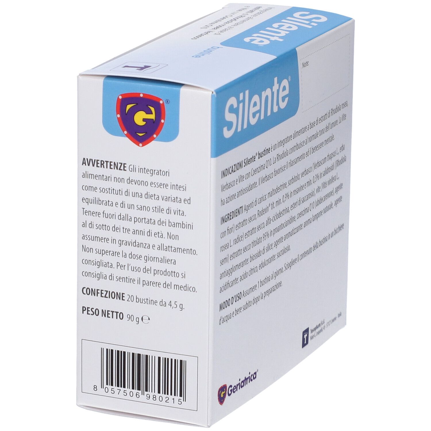 Silente 20 Bustine Da 4,5 G