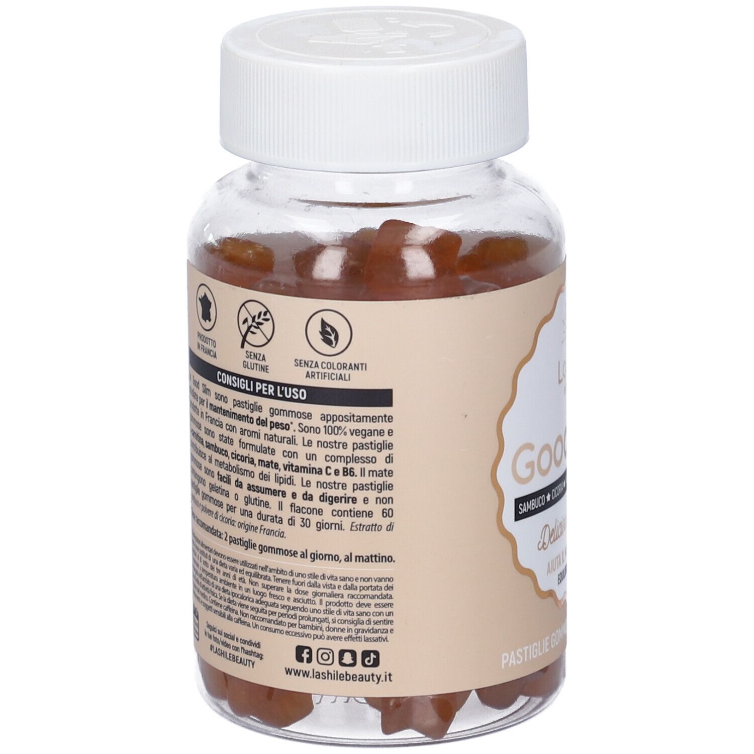 Lashile' Good Slim Senza Zuccheri 60 Gummies