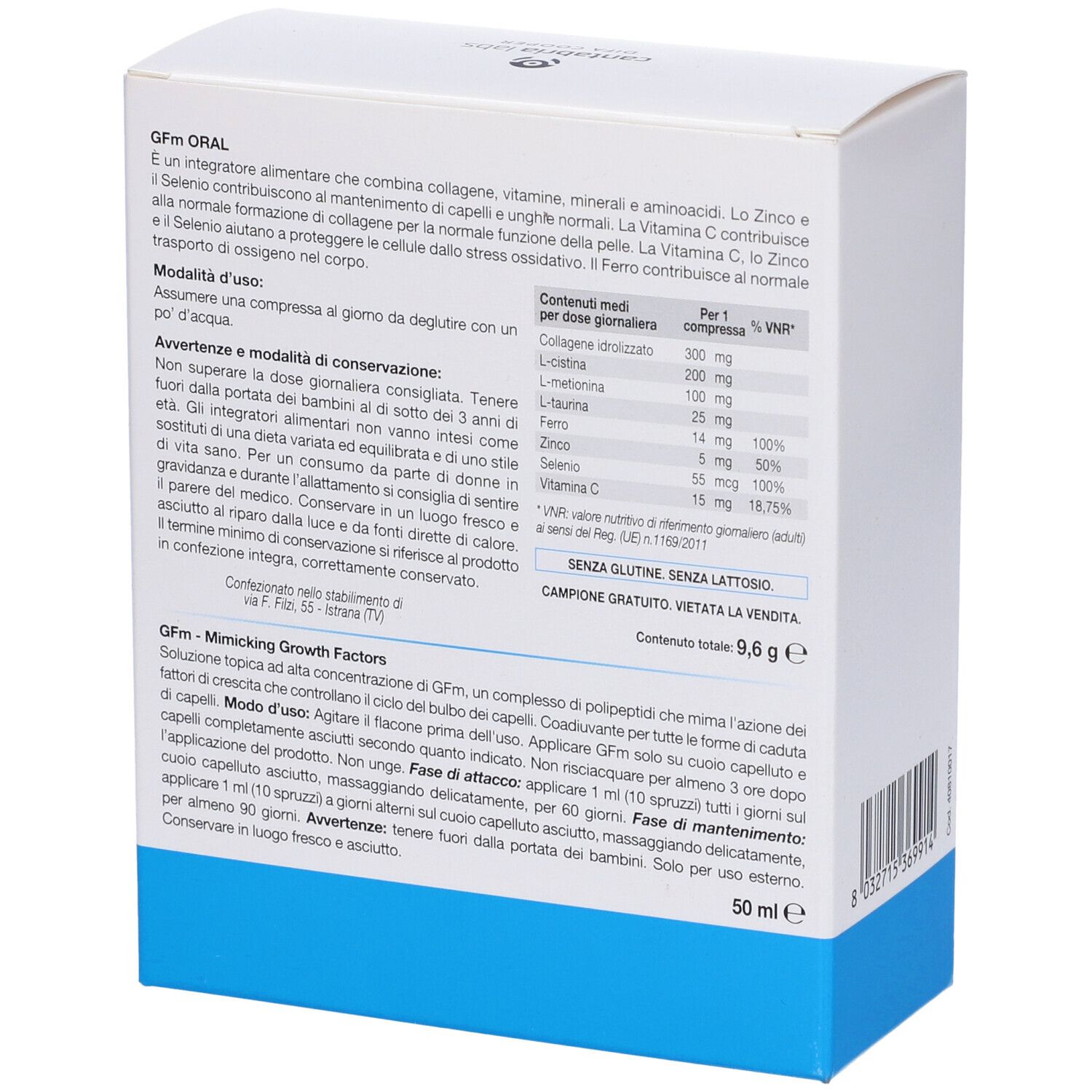 Iraltone Gfm Soluzione Topica + Gfm Oral Compresse