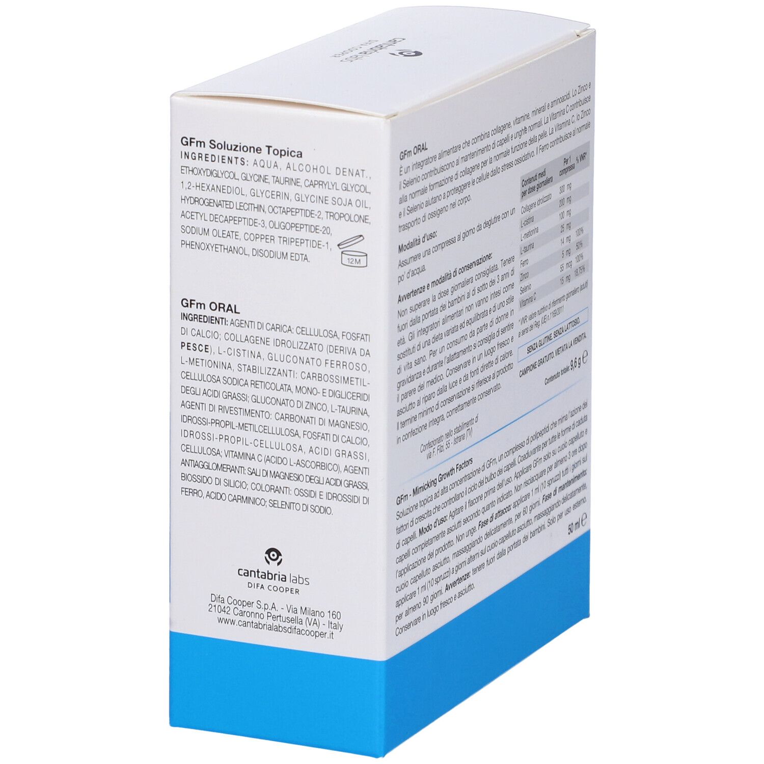 Iraltone Gfm Soluzione Topica + Gfm Oral Compresse