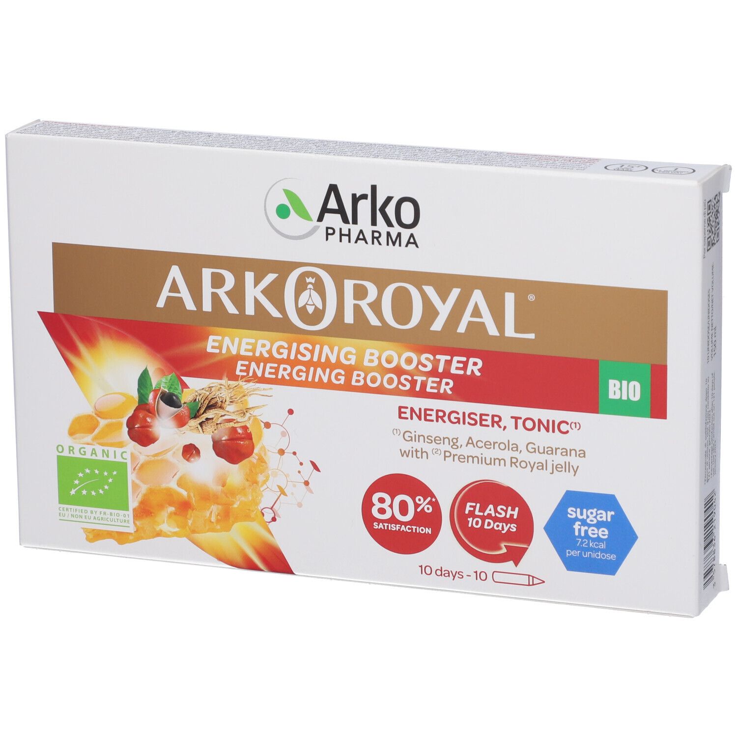 Arkoroyal Energing Booster Bio 10 Flaconcini Da 15 Ml
