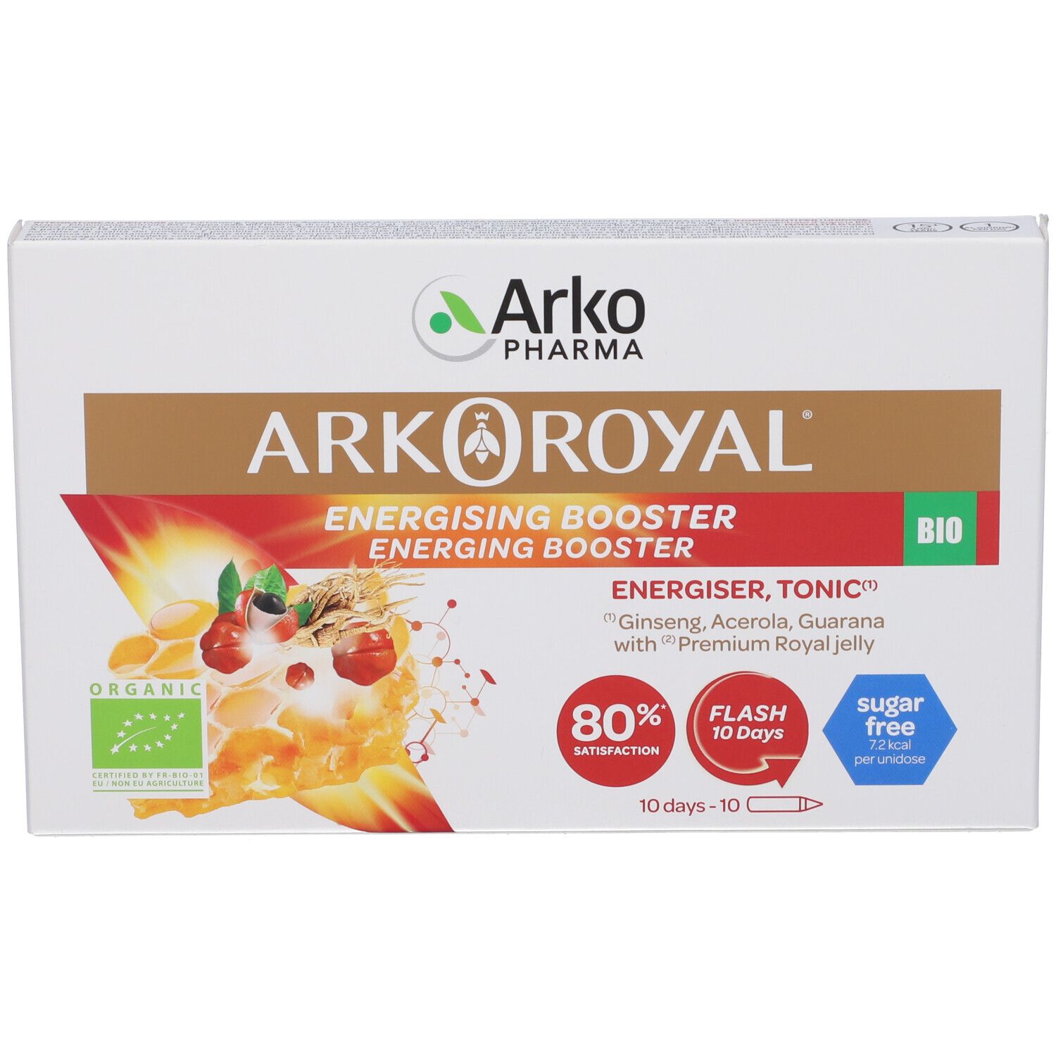 Arkoroyal Energing Booster Bio 10 Flaconcini Da 15 Ml