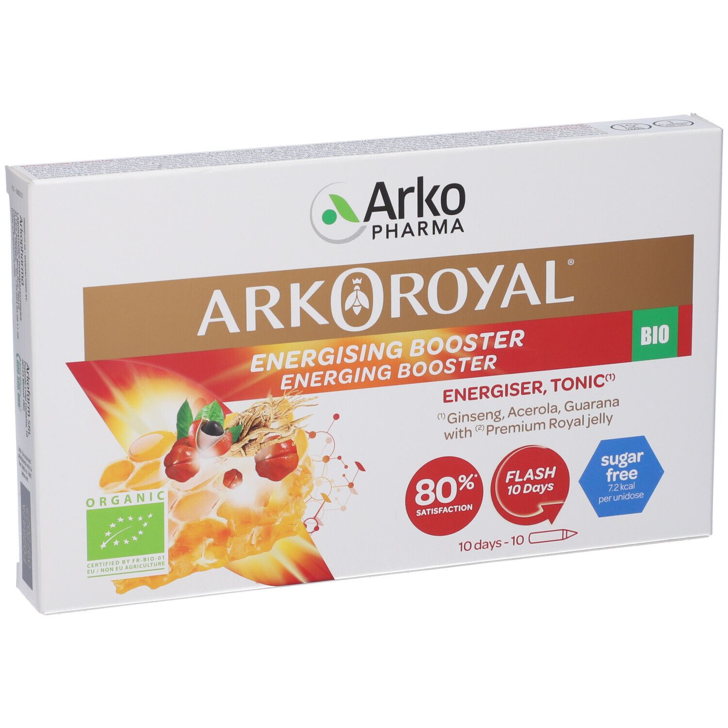 Arkoroyal Energing Booster Bio 10 Flaconcini Da 15 Ml