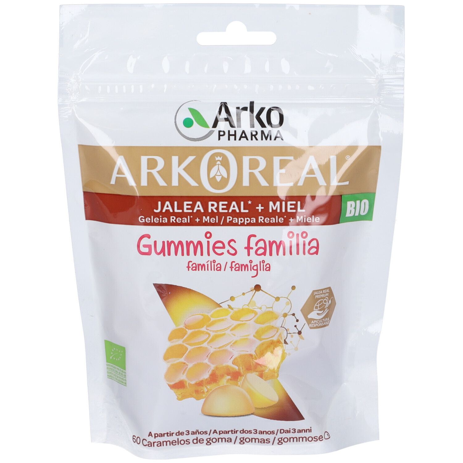 Arkoreal Gummies Familia Bio 60 Gummies