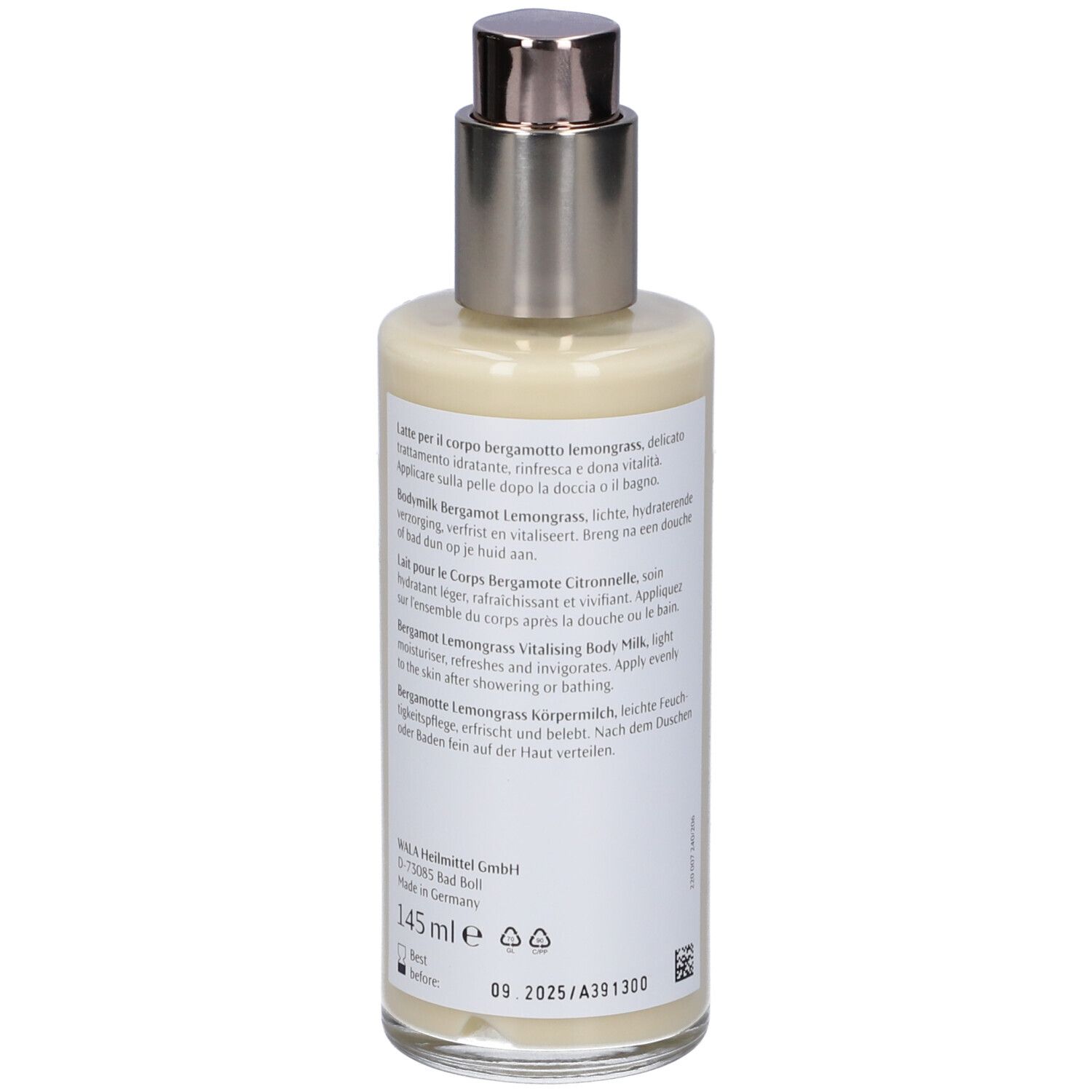 Dr.Hauschka Latte Per Il Corpo Bergamotto Lemongrass