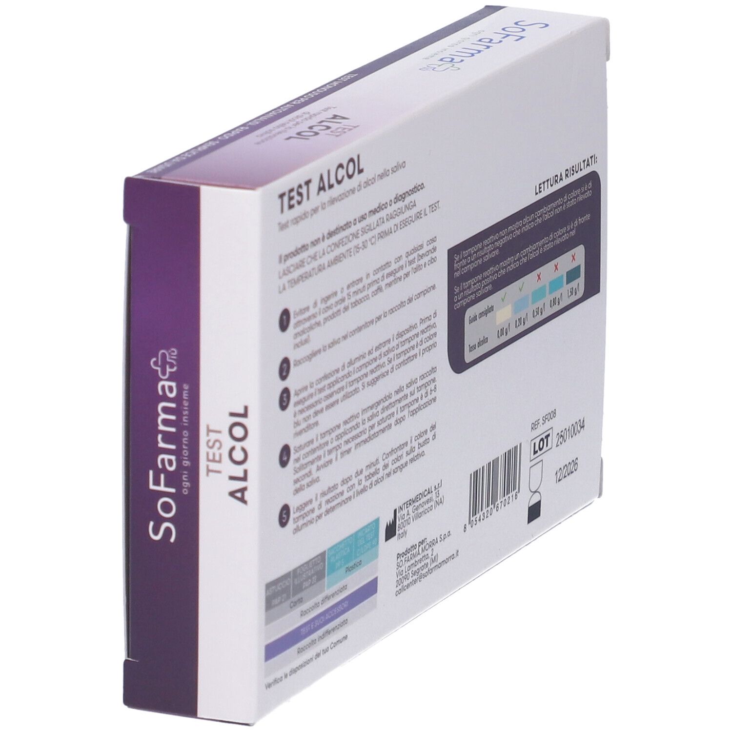 SoFarma+ Test Alcol