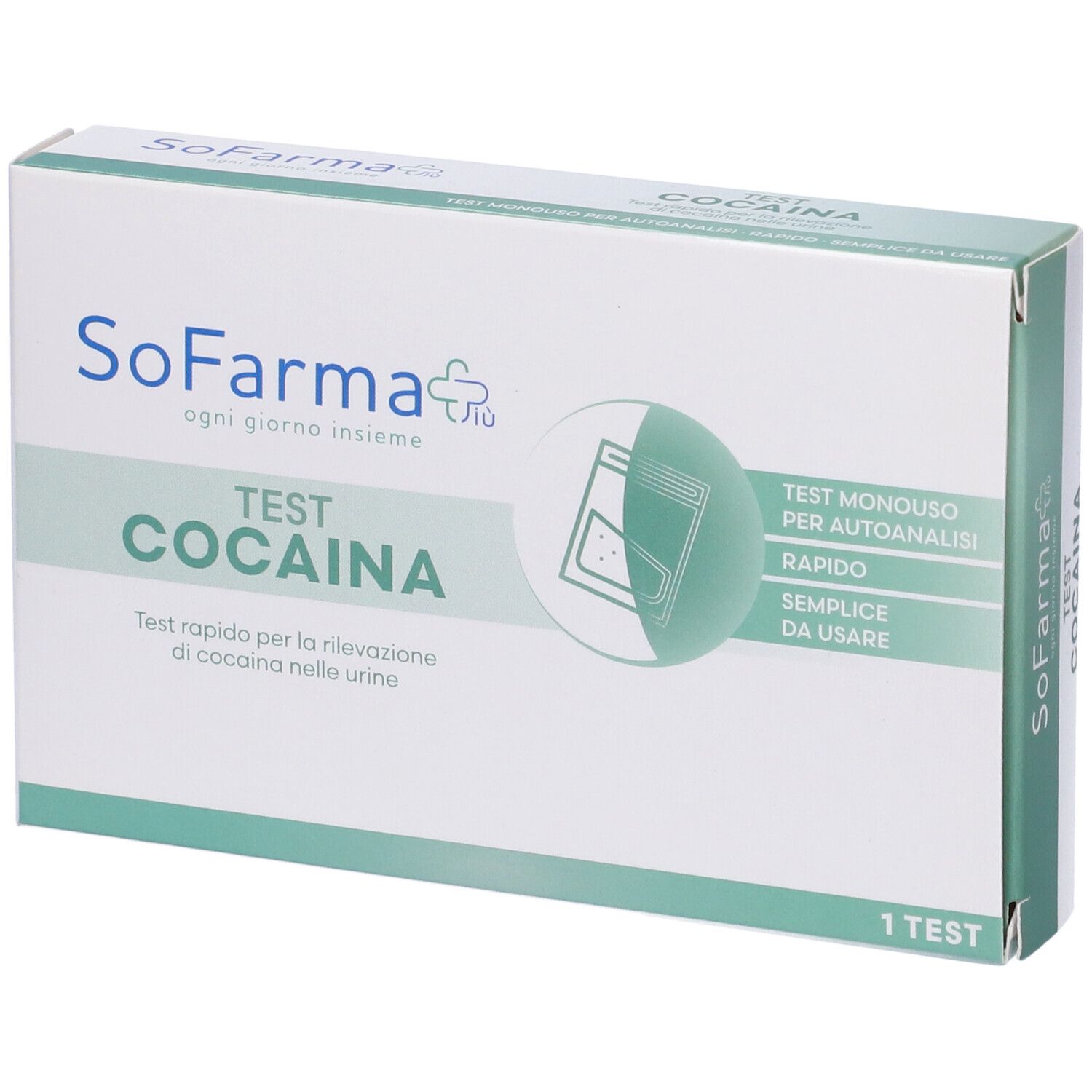 Sofarmapiu' Test Autodiagnostico Rapido Cocaina